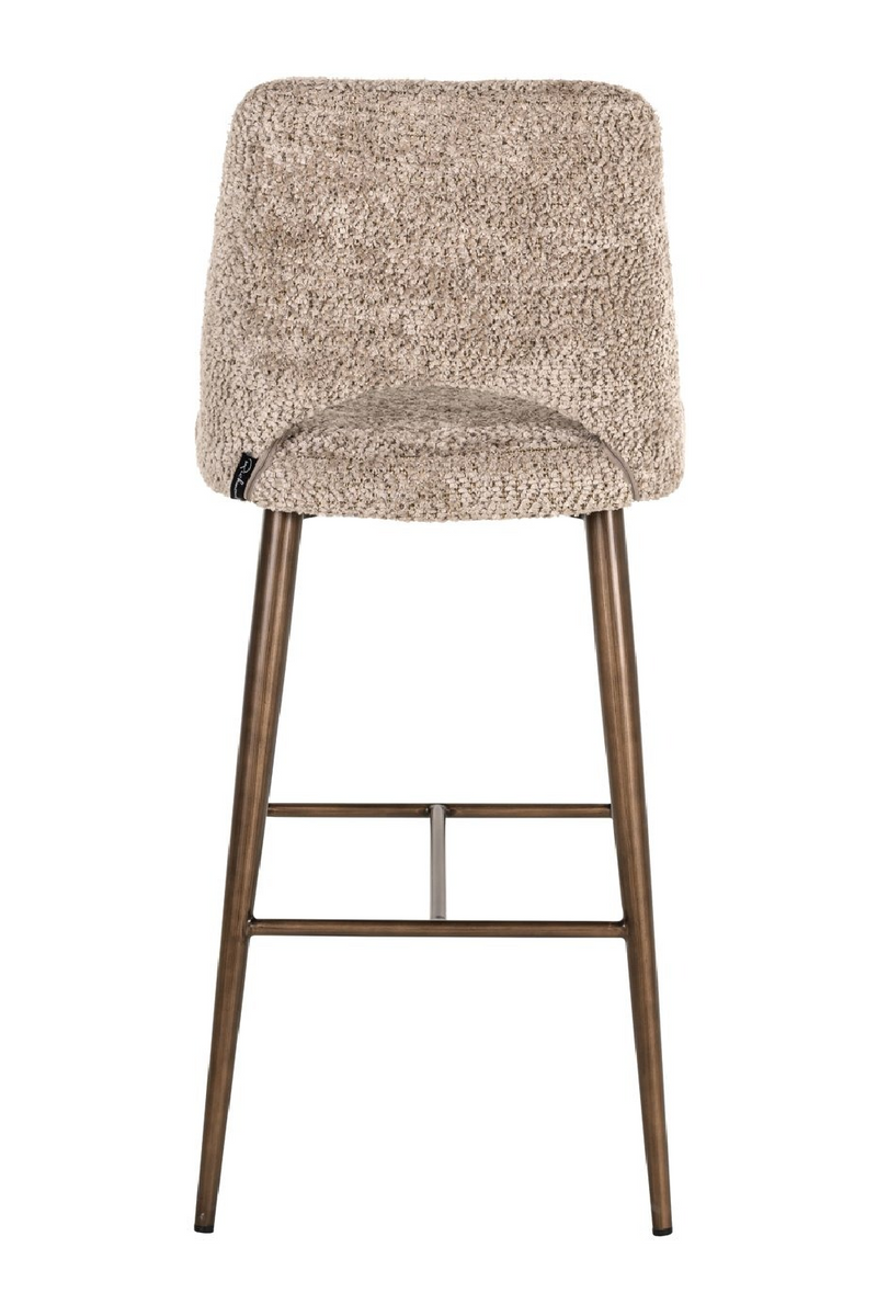 Tabouret de Bar à Dossier Découpé | Richmond Interiors Delphine | OROA.fr