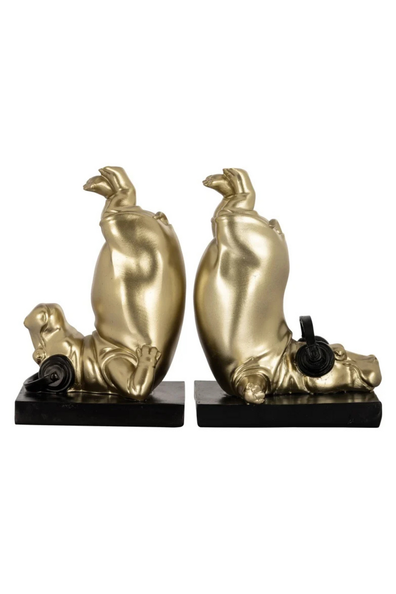 Gold Bunny Bookends | Richmond Cony