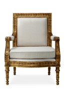 Fauteuil Opulent Doré | Met x Eichholtz Louis | OROA.fr