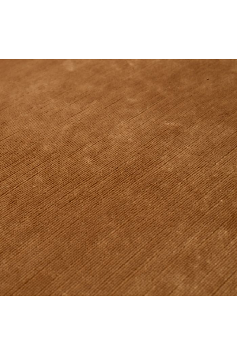 Canapé en Velours Brun à Accoudoirs Évasés | Met x Eichholtz Belvedere | OROA.fr