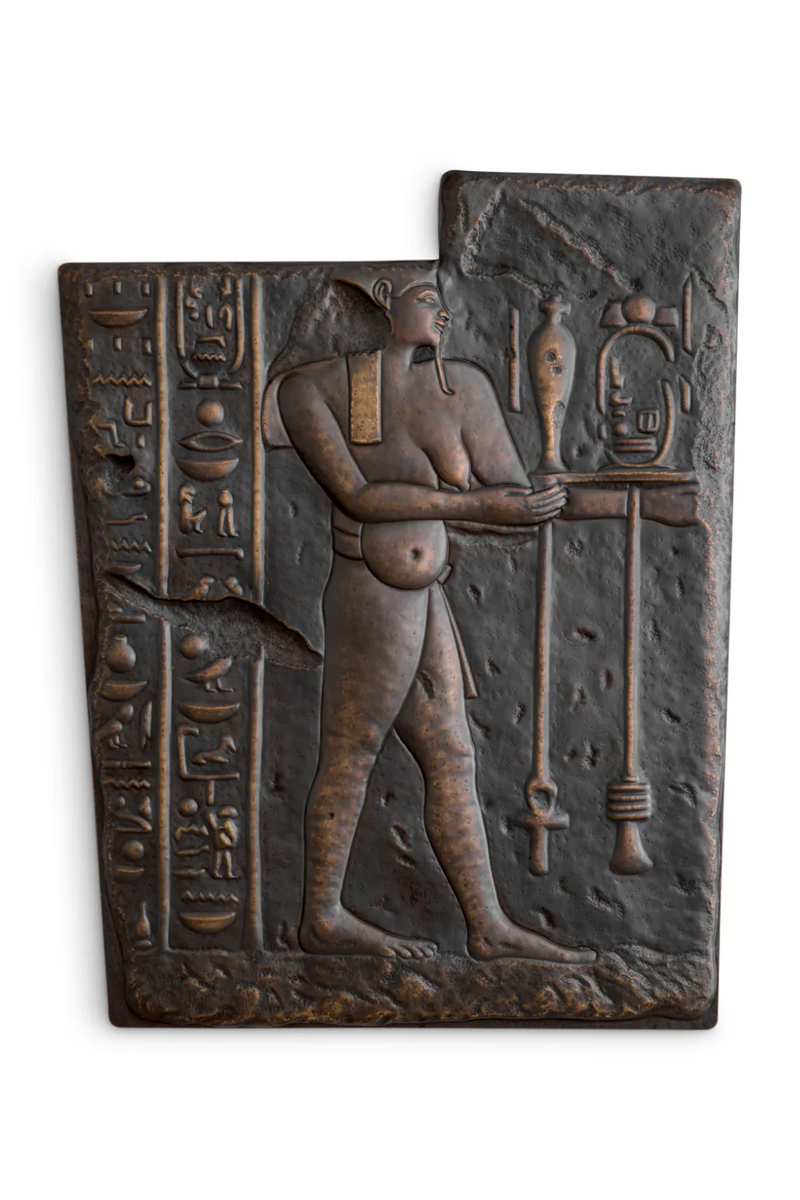 Objet Mural Sculpté En Bronze | Met x Eichholtz Sebennytos | OROA.fr