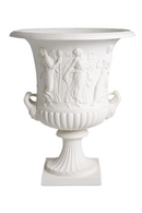 Vase En Relief Classique Blanc | Met x Eichholtz Calyx-krater | OROA.fr