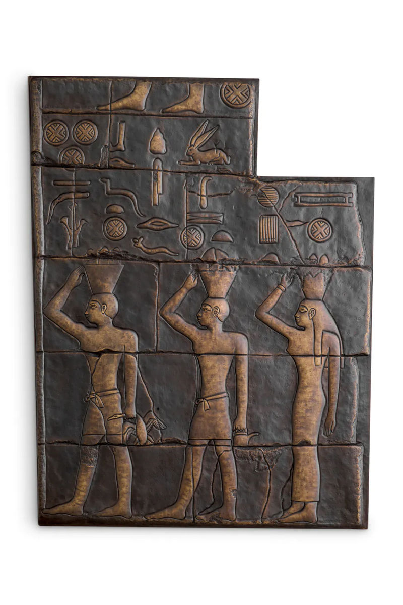 Sculpture Murale en Bronze | Met x Eichholtz Akhihotep | OROA.fr