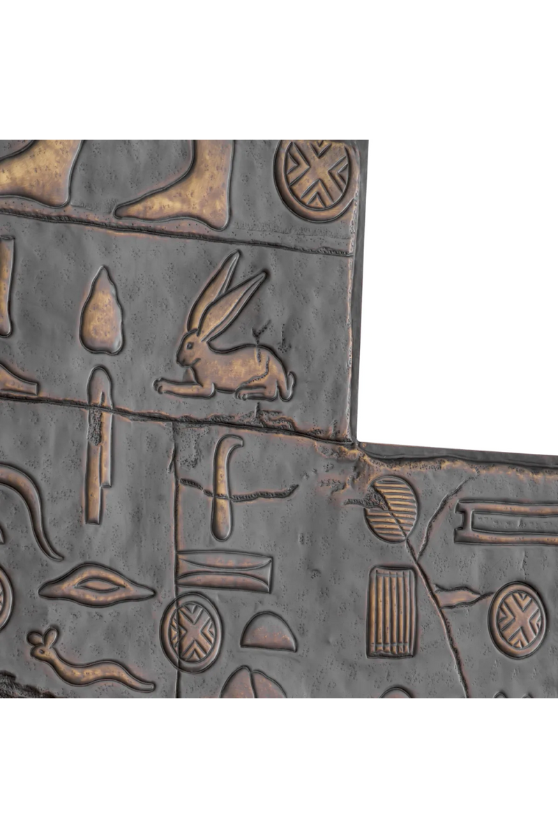 Sculpture Murale en Bronze | Met x Eichholtz Akhihotep | OROA.fr