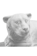 Sculpture En Marbre Blanc | Met x Eichholtz Reclining Lion | OROA.fr