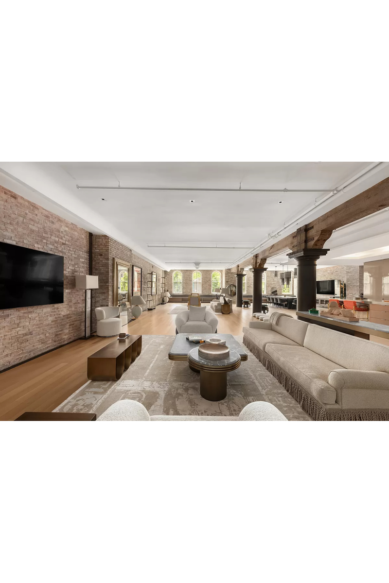 Tapis en Melange de Laine Beige 300 x 400 cm | Met x Eichholtz Akhtihotep | OROA.fr