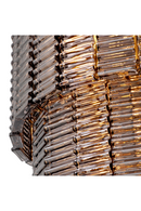 Lustre en Verre Strié | Met x Eichholtz Imperial | OROA.fr