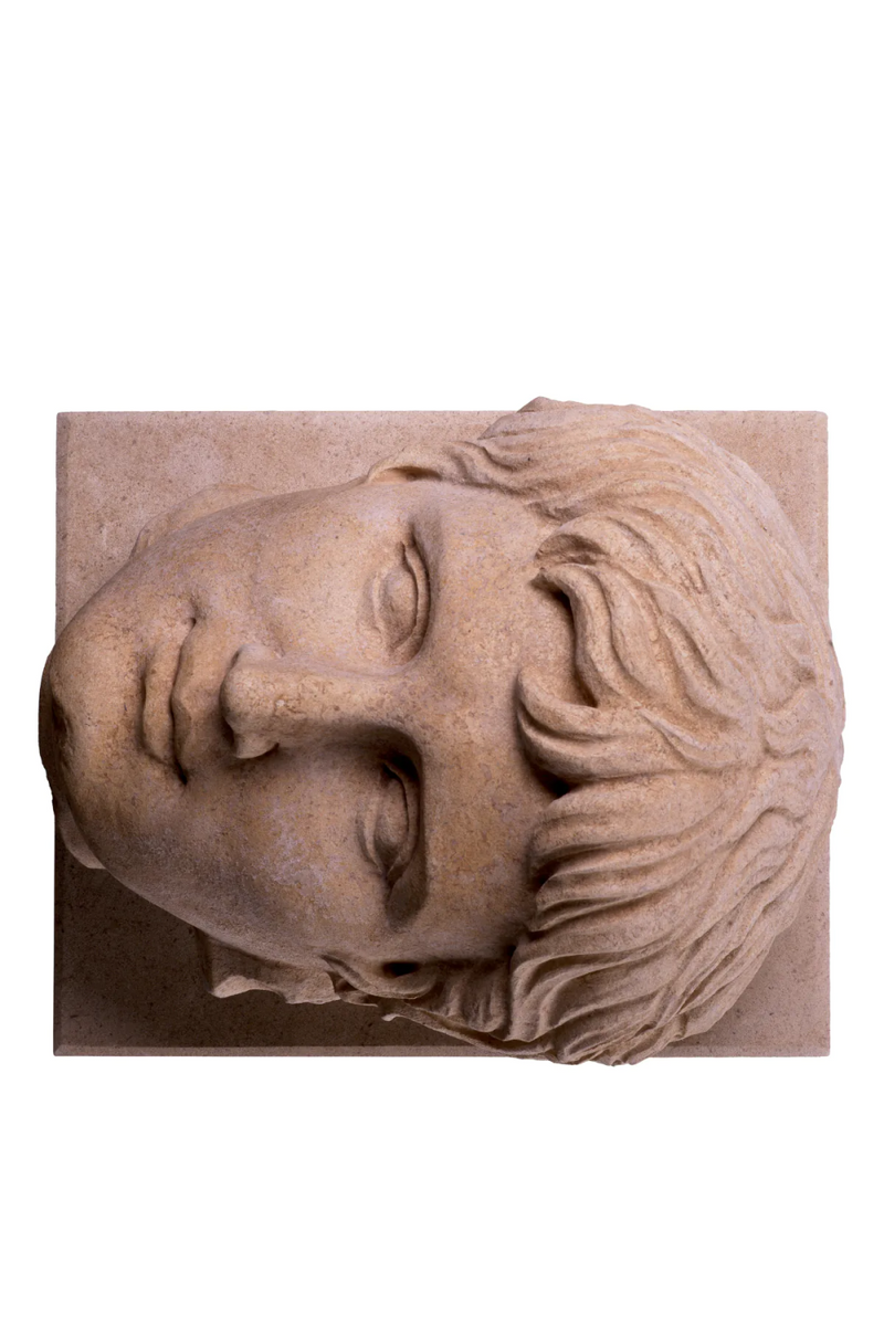 Sculpture Romaine En Grès | Met x Eichholtz Emperor Augustus | OROA.fr