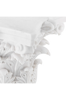 Table Basse Sculpée en Marbre Blanc | Met x Eichholtz Acanthus | OROA.fr