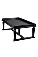 Table Basse Rectangulaire Noire | Met x Eichholtz Americana | OROA.fr