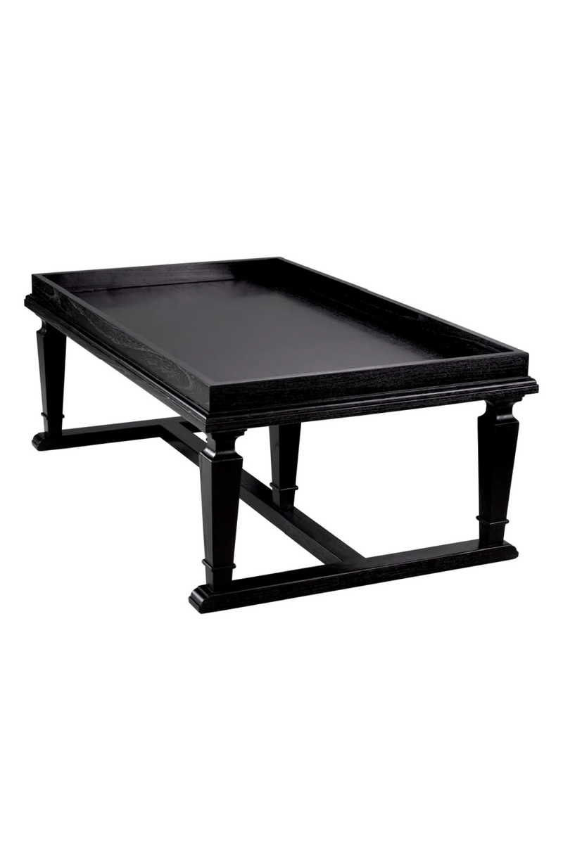 Table Basse Rectangulaire Noire | Met x Eichholtz Americana | OROA.fr