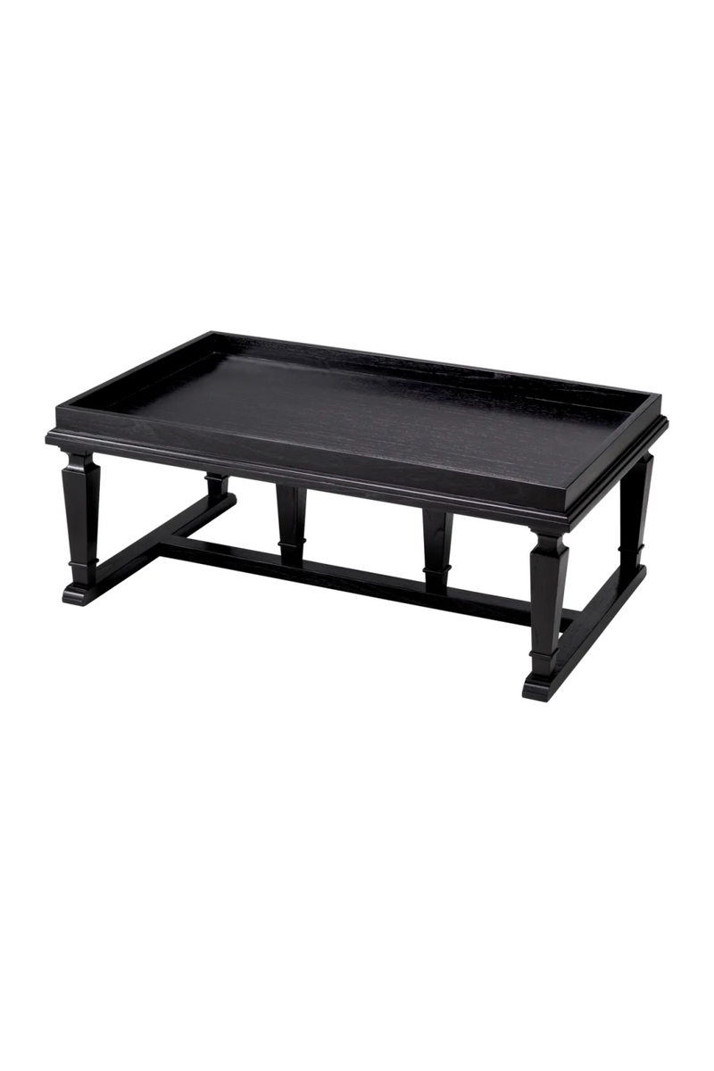 Table Basse Rectangulaire Noire | Met x Eichholtz Americana | OROA.fr