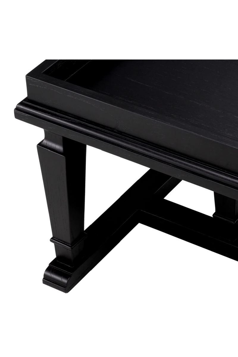 Table d’Appoint Carrée Noire | Met x Eichholtz Americana | OROA.fr