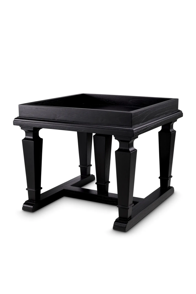 Table d’Appoint Carrée Noire | Met x Eichholtz Americana | OROA.fr