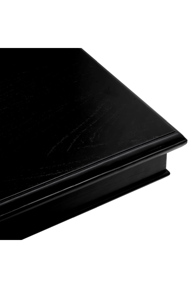 Table Centrale en Placage Noir | Met x Eichholtz Library | OROA.fr