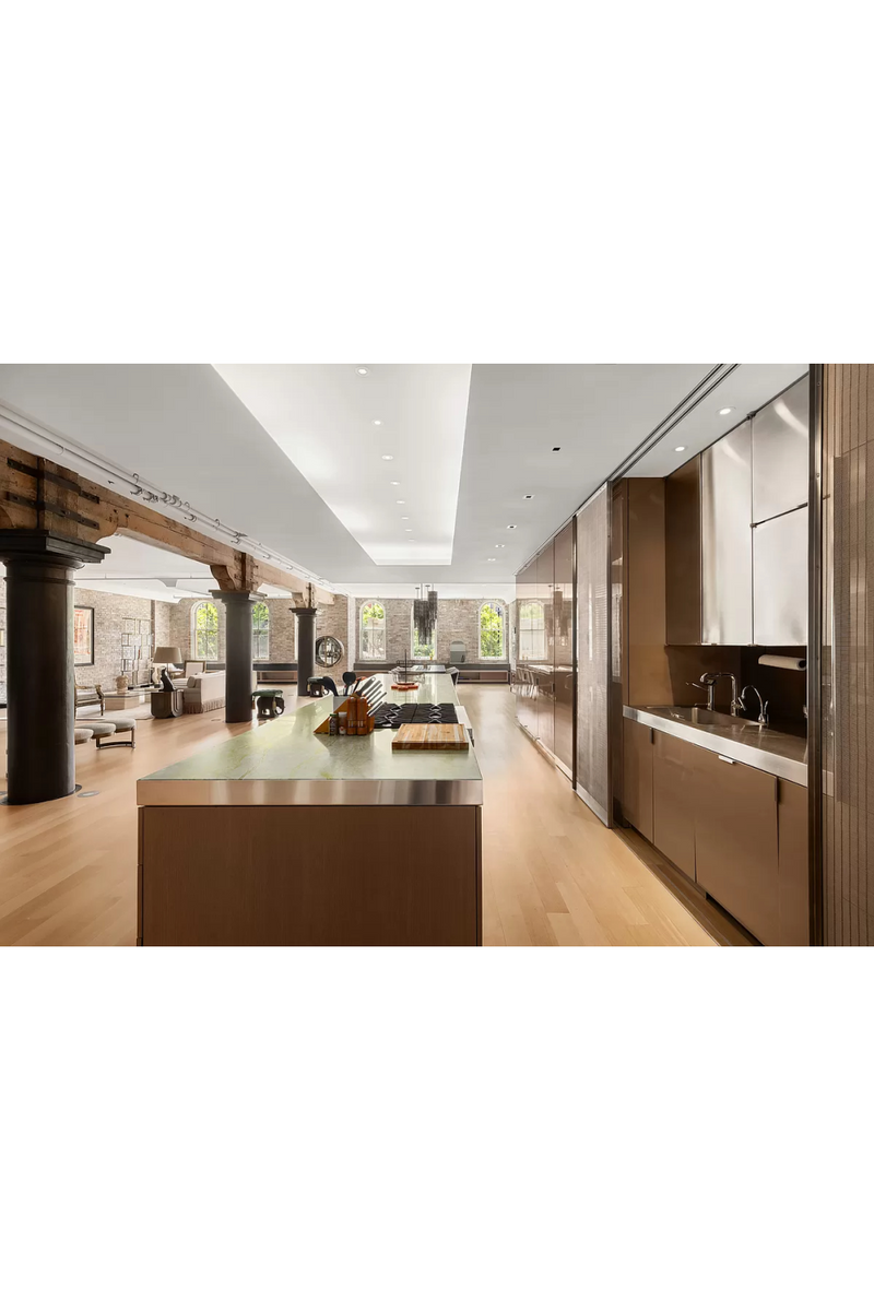 Lustre Palmier en Verre Fumé | Met x Eichholtz Sahure | OROA.fr