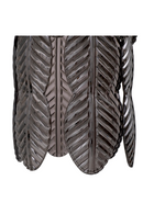 Lustre Palmier en Verre Fumé | Met x Eichholtz Sahure | OROA.fr