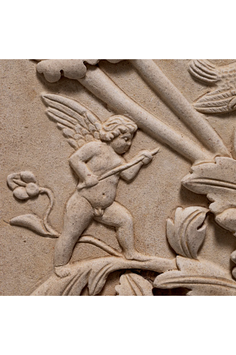 Objet Décoratif Pilastre Beige | Met x Eichholtz Acanthus | OROA.fr