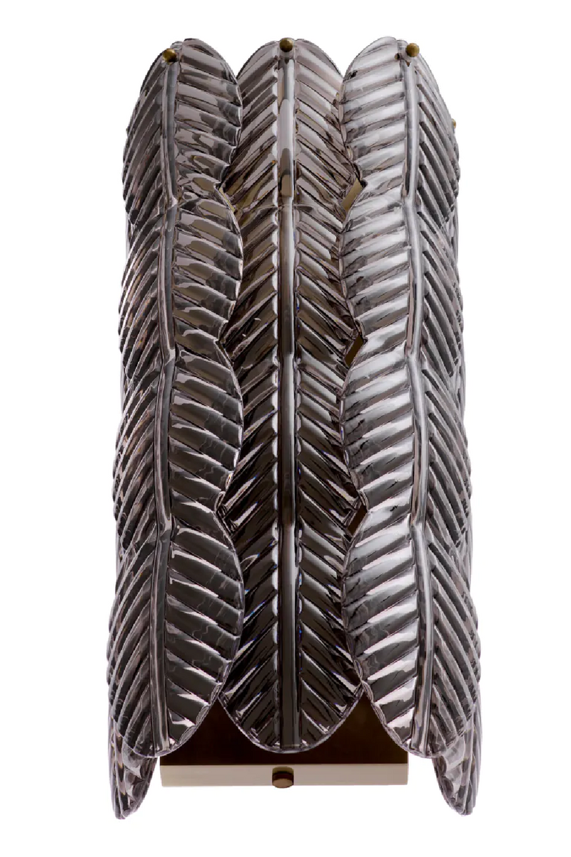 Applique Murale Palm en Verre Fume | Met x Eichholtz  Sahure | OROA.fr