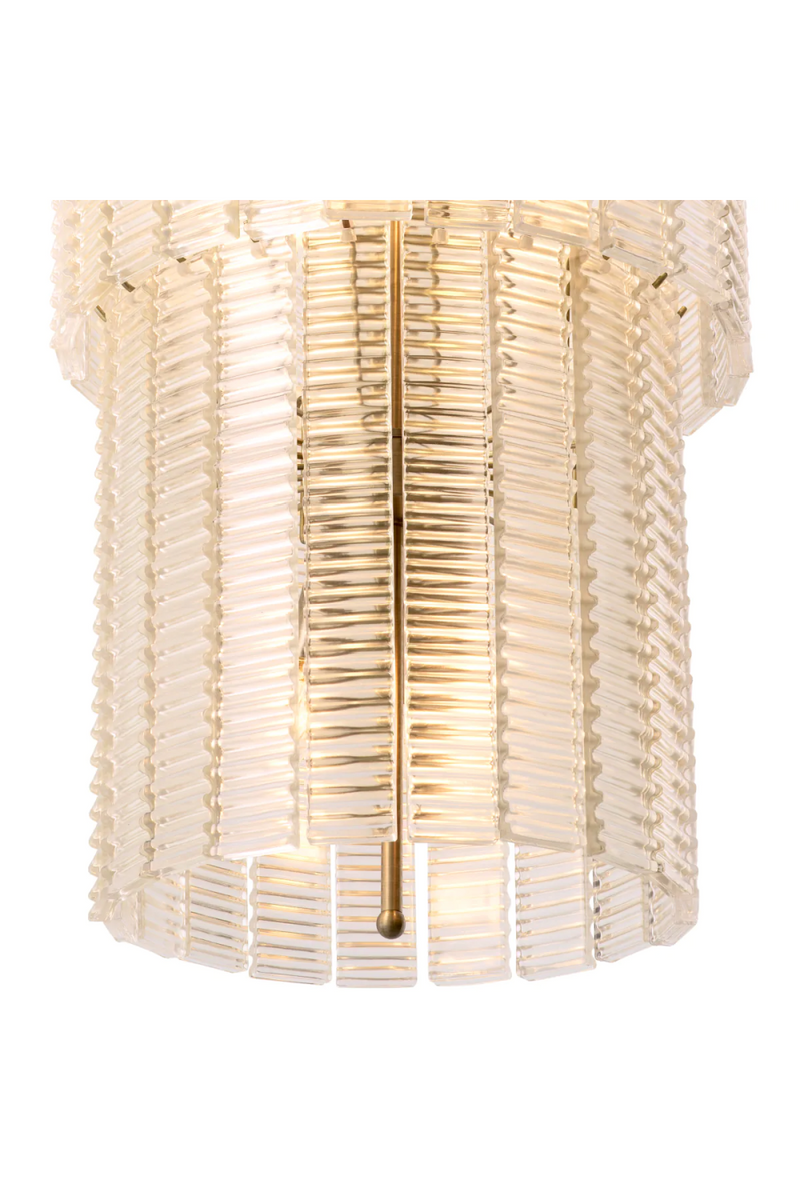 Lustre en Verre Strié | Met x Eichholtz Imperial | OROA.fr