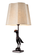 Lampe de Table en Bronze Coule | Met x Eichholtz Falcon | OROA.fr