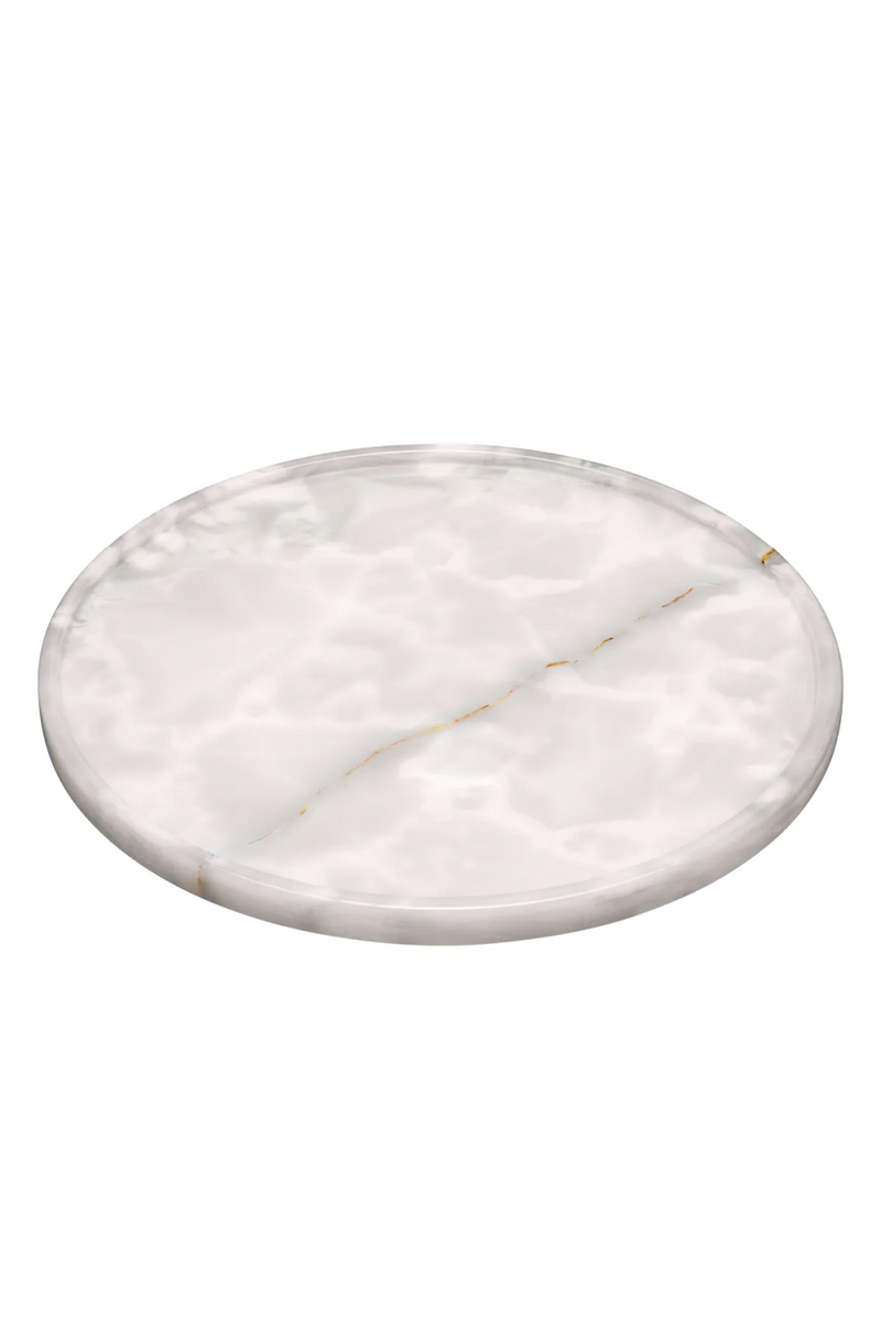 Plateau en Onyx Naturel | Met x Eichholtz Haraga | OROA.fr