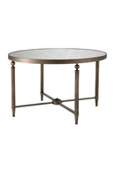Table Basse Ronde en Bronze | Met x Eichholtz Bowery | OROA.fr