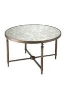 Table Basse Ronde en Bronze | Met x Eichholtz Bowery | OROA.fr