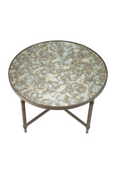 Table Basse Ronde en Bronze | Met x Eichholtz Bowery | OROA.fr