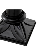 Table d’Appoint Ronde Noire en Verre | Met x Eichholtz Aswan | OROA.fr