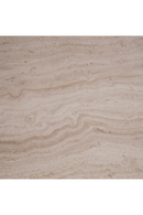 Table de Salle à Manger Moderne en Travertin Naturel | Eichholtz Piazza | OROA.fr