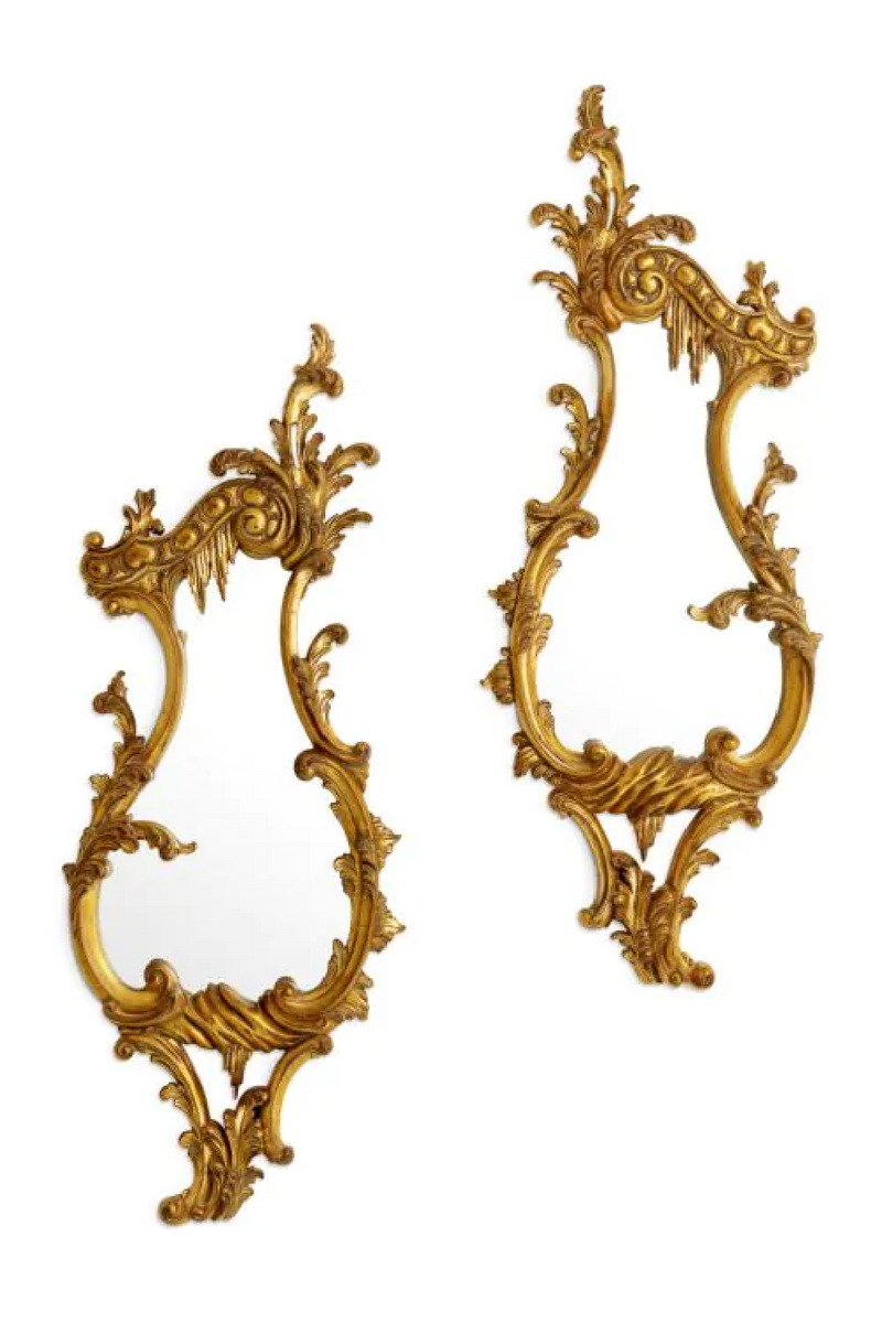 Miroirs Sculptés Or Antique (2) | Met x Eichholtz Gould | OROA.fr