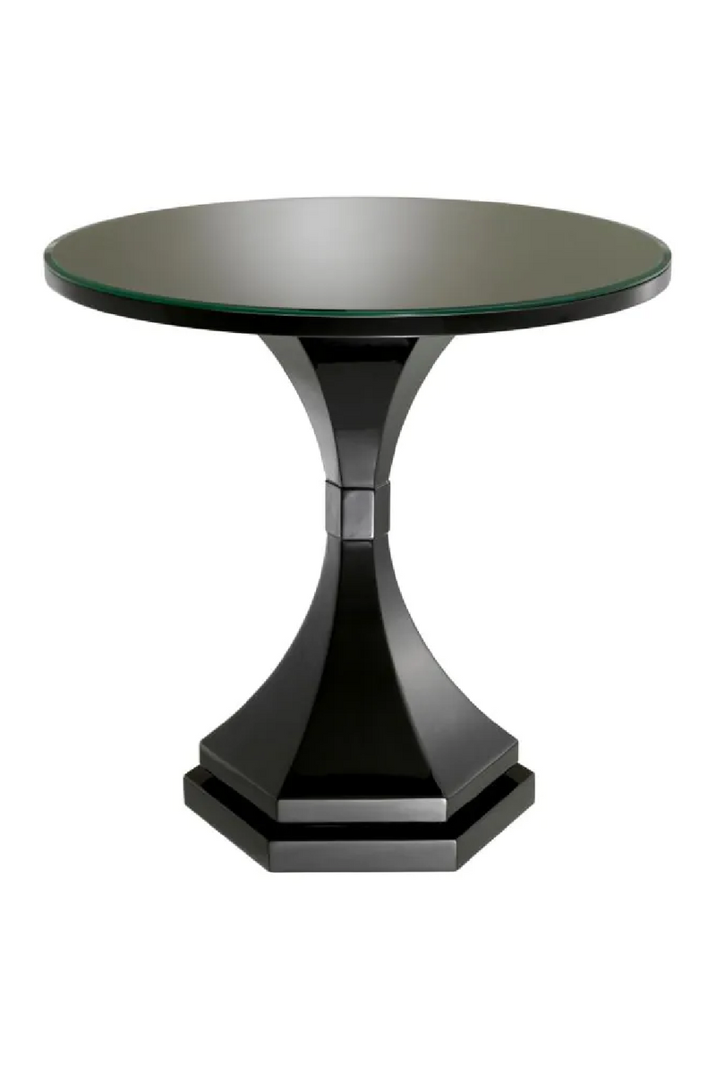 Table d’Appoint en Verre Noir | Met x Eichholtz Harlem | OROA.fr