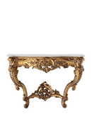 Console Sculptée Dorée | Met x Eichholtz Rococo | OROA.fr
