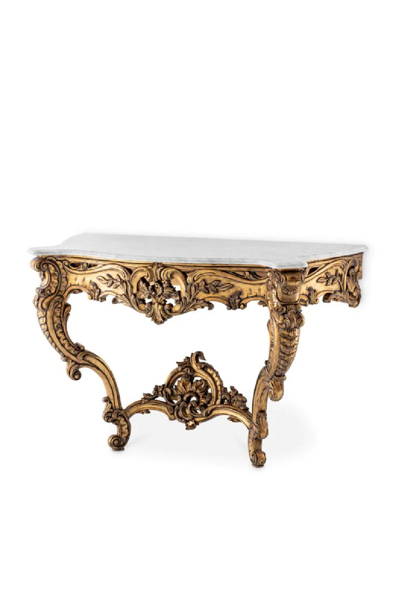 Console Sculptée Dorée | Met x Eichholtz Rococo | OROA.fr