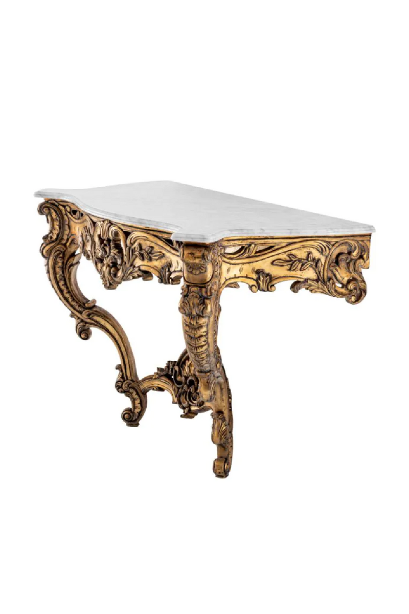 Console Sculptée Dorée | Met x Eichholtz Rococo | OROA.fr