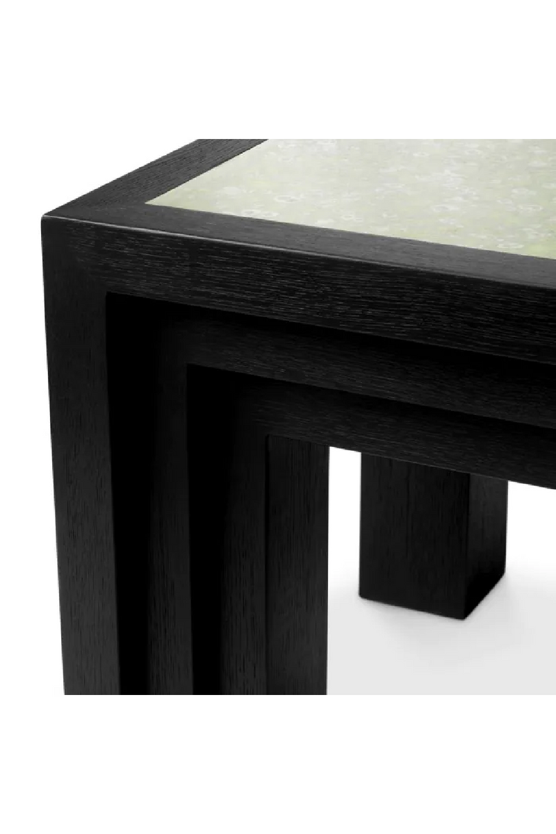 Table d’Appoint Carrée en Miroir Ancien | Met x Eichholtz Metropolitan | OROA.fr