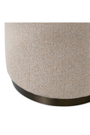 Chaise de Salle à Manger Beige à Base Centrale | Met x Eichholtz Marly | OROA.fr