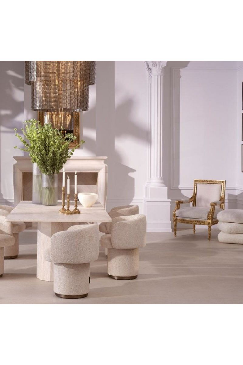 Tabouret Pivotant Empilé | Met x Eichholtz Greenwich