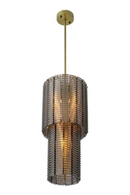 Lustre en Verre Fume | Met x Eichholtz Imperial | OROA.fr
