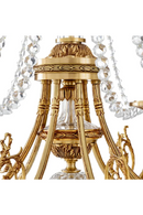 Lustre en Cristal Milieu du Siecle | Met x Eichholtz Duvaux | OROA.fr