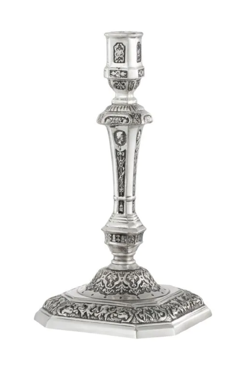 Bougeoir En Argent Antique | Met x Eichholtz Berain | OROA.fr