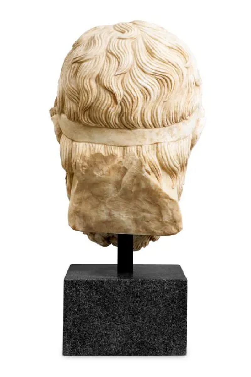 Tête De Sculpture En Marbre | Met x Eichholtz Bust Hermes | OROA.fr