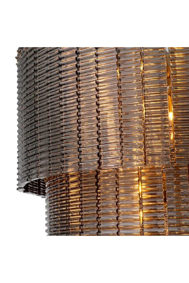 Lustre en Verre Strie | Met x Eichholtz Imperial Double | OROA.fr