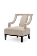 Fauteuil d’Appoint Beige Mid-Century Modern | Met x Eichholtz Roumier | OROA.fr