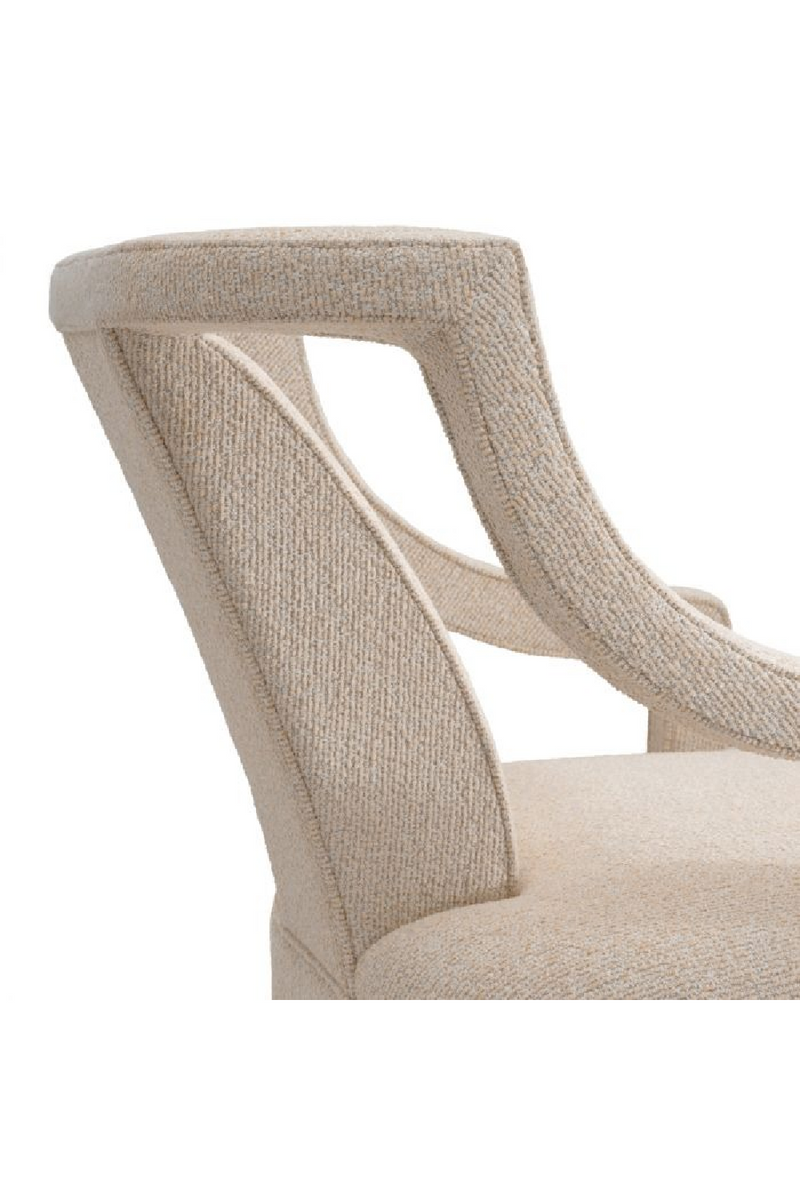 Fauteuil d’Appoint Beige Mid-Century Modern | Met x Eichholtz Roumier | OROA.fr