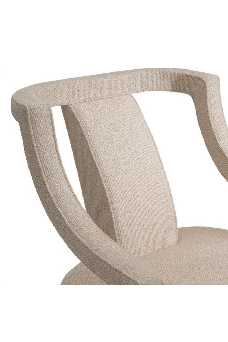 Fauteuil d’Appoint Beige Mid-Century Modern | Met x Eichholtz Roumier | OROA.fr