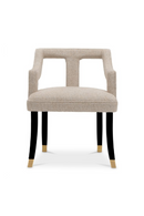 Chaise de Salle à Manger Beige | Met x Eichholtz Roumier | OROA.fr