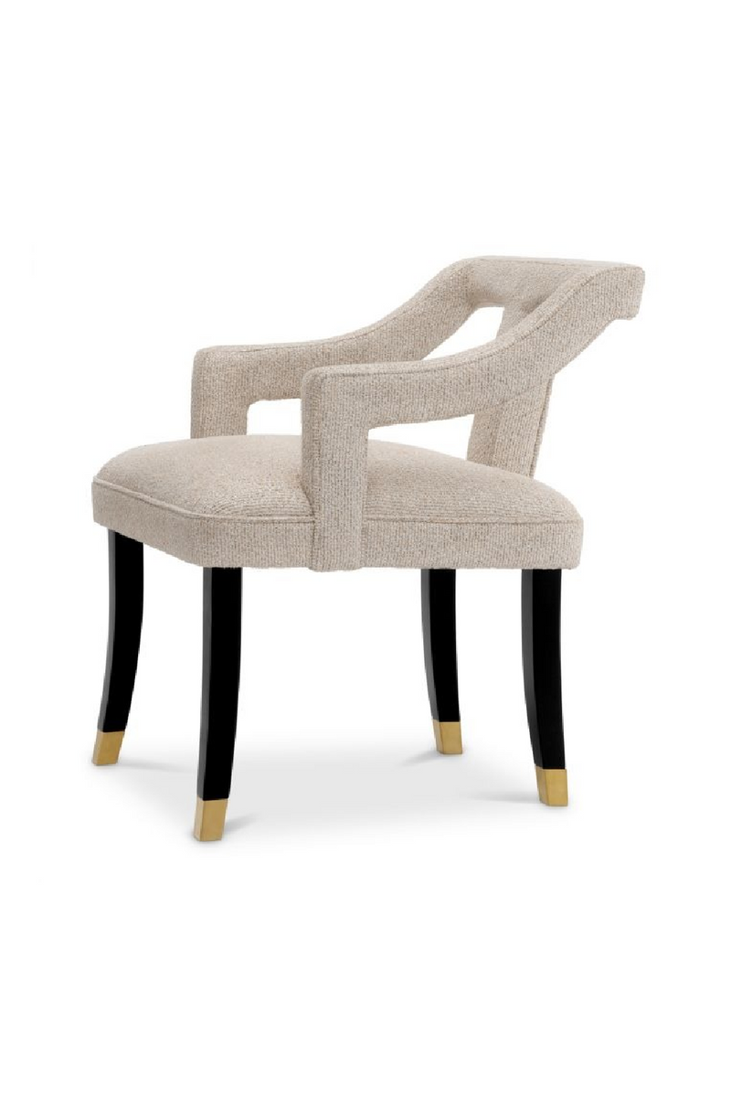 Chaise de Salle à Manger Beige | Met x Eichholtz Roumier | OROA.fr