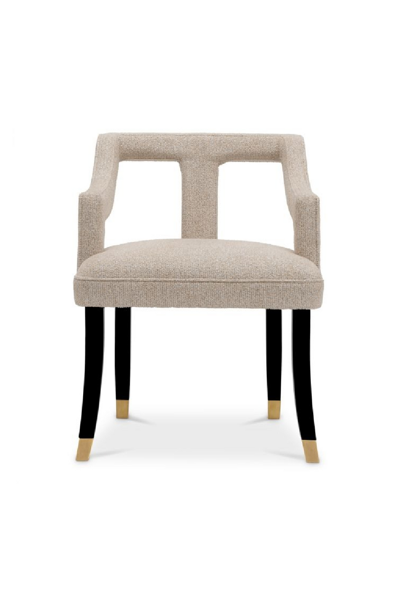 Chaise de Salle à Manger Beige | Met x Eichholtz Roumier | OROA.fr